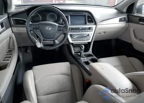 2016 Hyundai Sonata Sport z USA, uszkodzony, nr VIN 5NPE34AF9GH326545